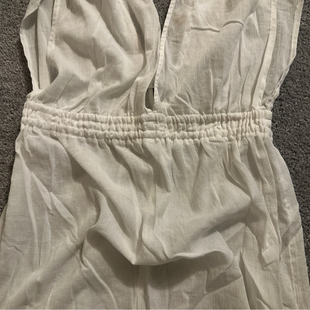NWT Kona Sol White Maxi Dress - Picture 4 of 9